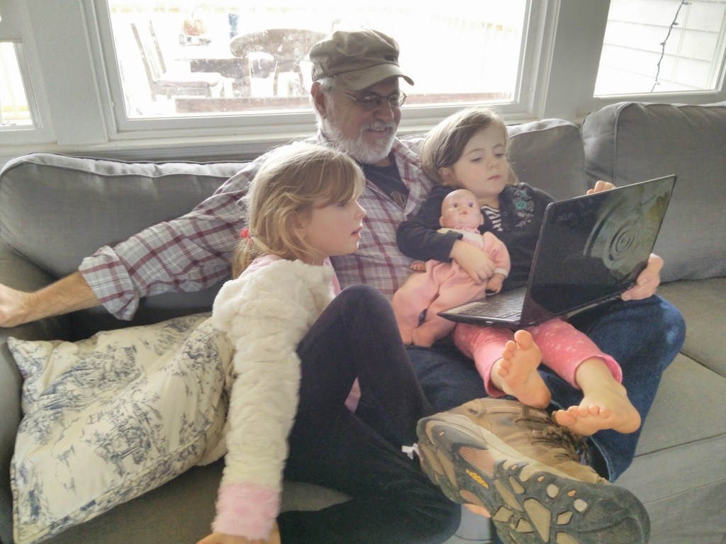 Watching Lindsey Stirling with Poppy.